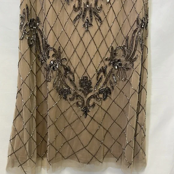 Adrianna papell beaded long skirt - Picture 4 of 10